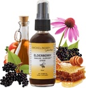 Mickelberry Gardens Elderberry Honey Propolis Throat Spray - Soutien naturel aux immunes et manteau de gorge pour les enfants et les adultes (2 onces)