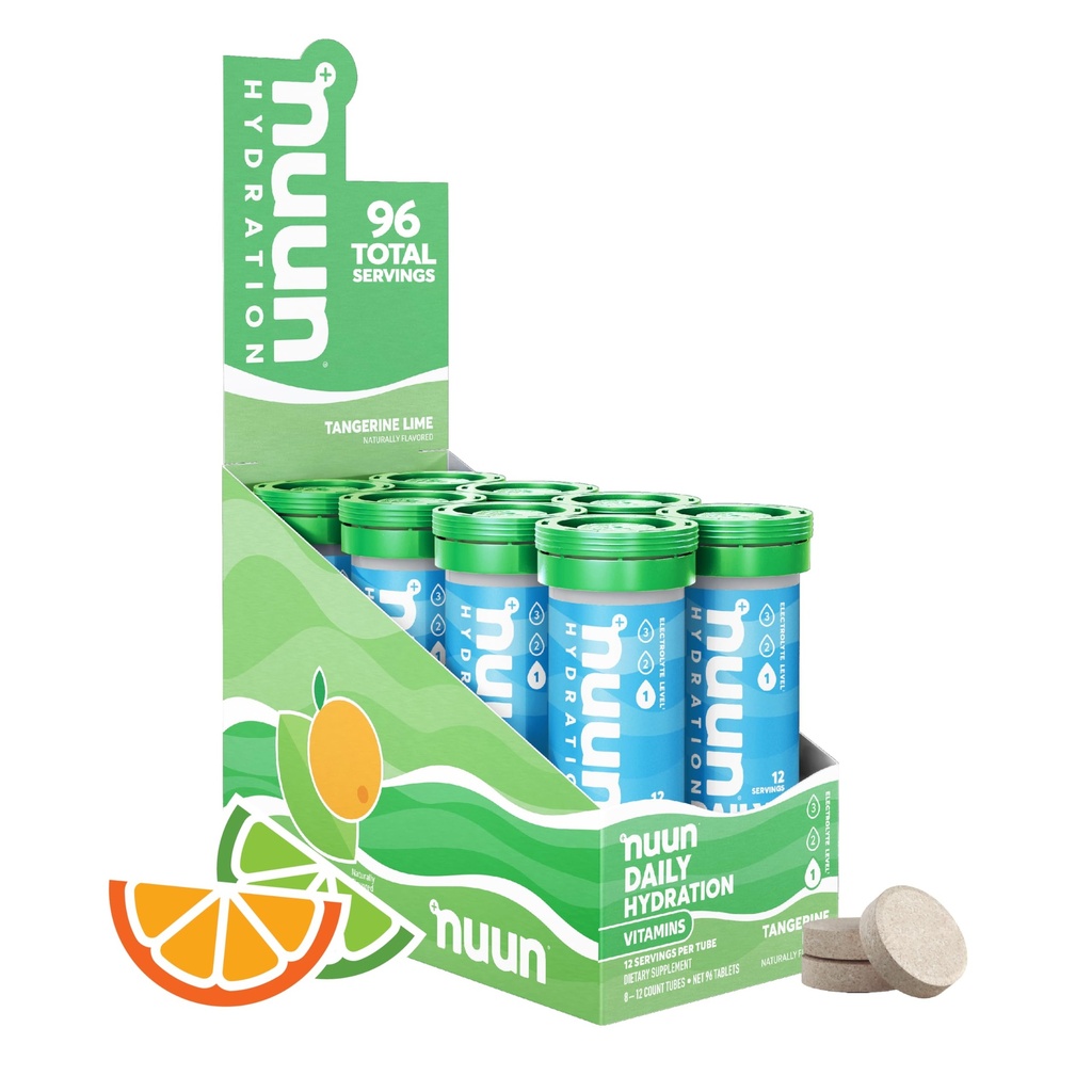 Nuun, Electrolyte Drink Tabs Tangerine Lime Box, 8 Count