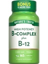 La vérité de la nature Complexe Vitamine B : 165 Comprimés Plus B12.