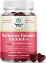 Équilibre hormonal pour les femmes Gommies de tous les âges - Supplément de soutien PMS pour les femmes de réglementer le cycle menstruel et l'équilibre hormonal Ménopause et échangisme avec vitamine B6 et Dong Quai - 60 Chews