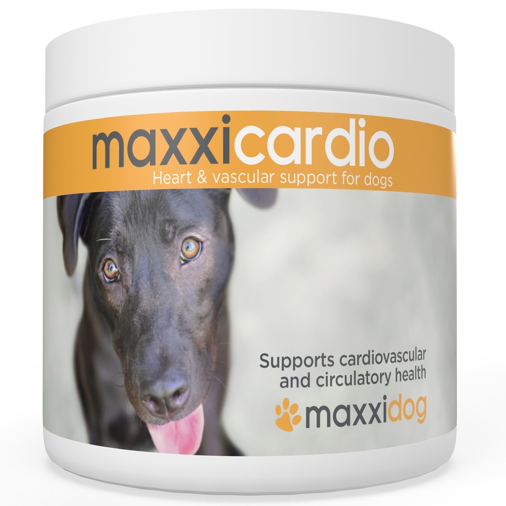 maxxipaws maxxicardio Coeur et supplément en poudre cardiovasculaire pour chiens, 3,2oz
