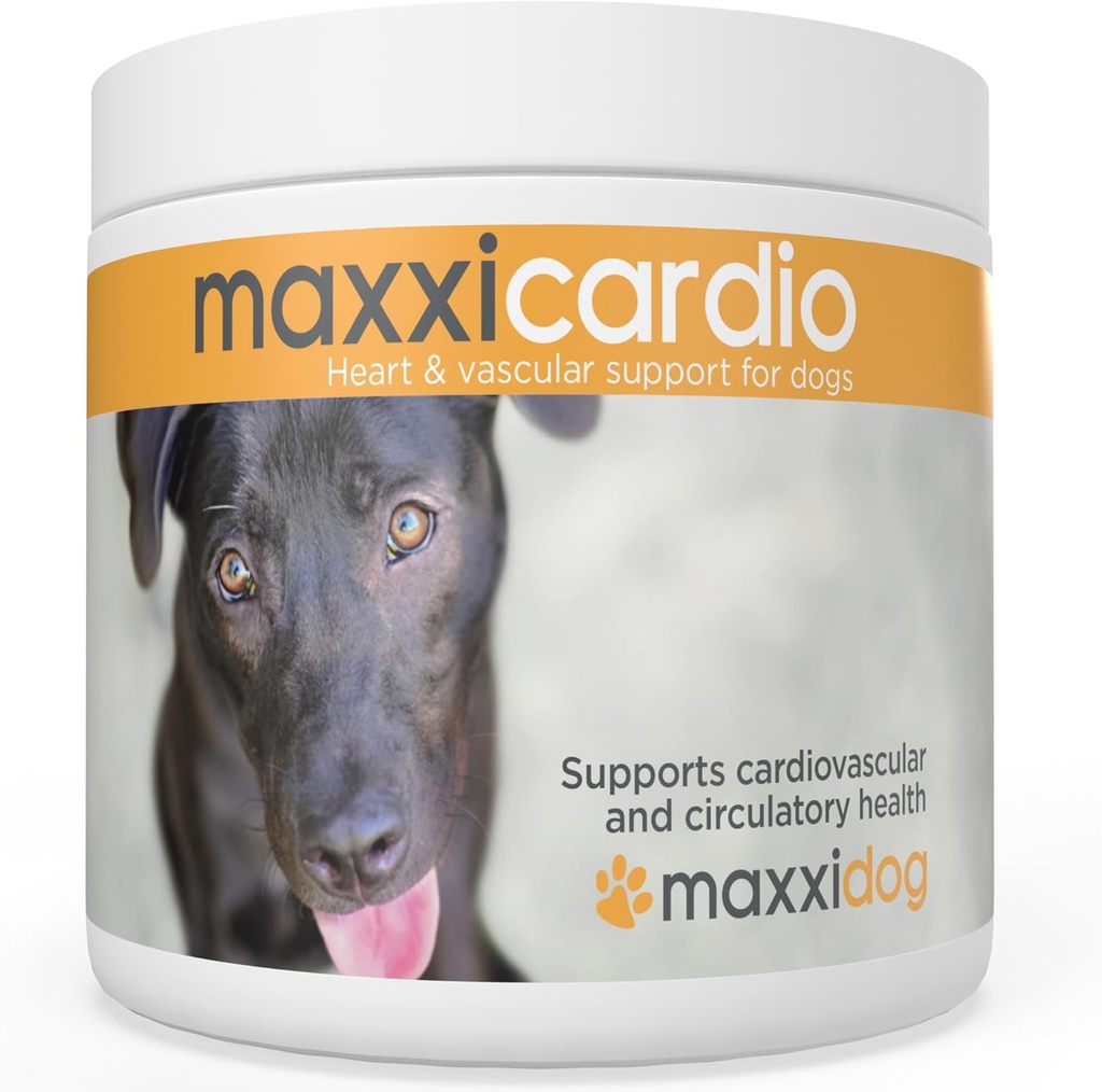 maxxipaws maxxicardio Coeur et supplément en poudre cardiovasculaire pour chiens, 3,2oz