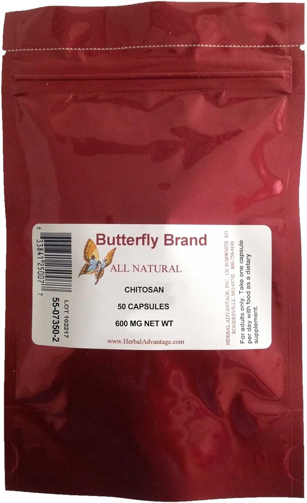 Capsules de Chitosan 600mg Sachet de 50