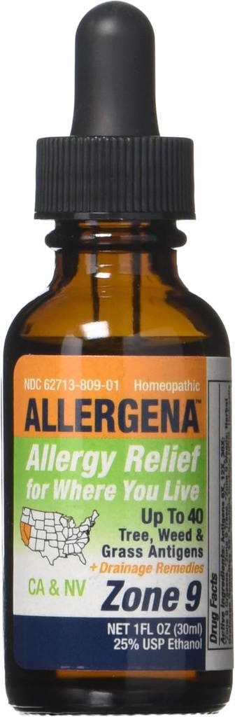 PROGENA - Allergena Zone 9 (1 FL Ounce)