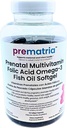 Acide folique multivitamine prénatal Oméga-3 Huile de poisson Softgel
