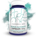 Nootropics Depot Boron Glycinat Capsules de 50mg de glycine Livraison de 6mg Boron élémentaire de testostérone, Inflammation, Immune et soutien cognitif de 120
