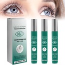Vision Améliorer le rouleau de massage, le rouleau d'oeil pour améliorer la clarté visuelle, le rouleau d'amélioration de la vision naturelle, soulager la souche oculaire, la fatigue et le malaise 8 ml (3 pcs)