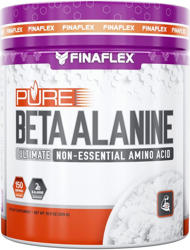 FINAFLEX BETA Alanine, non aromatisée - 10,9 oz - Formule d'acide amino non-éssentielle - Supports Le corps et la performance - 150 services