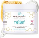 Crème hydratante Eczéma, Psoriasis et dermatite biologique Era - Lotion de visage ou de corps 13-en-1 non-graisse pour peau sèche, démangeaison avec Aloe Vera, miel Manuka et plus 4oz