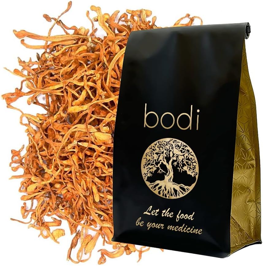 bodi : Cordyceps Champignon entier séché de 4 oz à 5 lb.100% Pure naturel fabriqué à la main (4 oz)