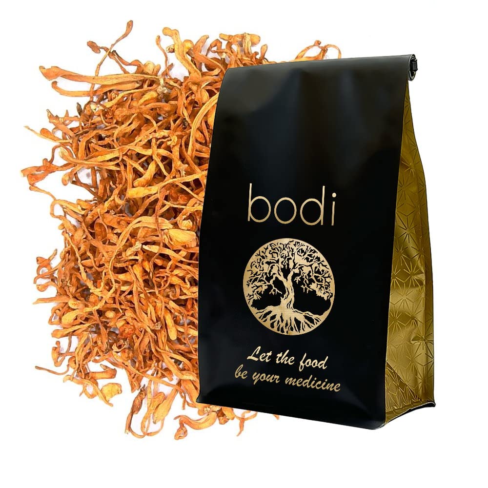 bodi : Cordyceps Champignon entier séché de 4 oz à 5 lb.100% Pure naturel fabriqué à la main (4 oz)