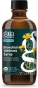 Gaia Herbes Sirop de bien-être Bronchial - Supplément de soutien immunitaire pour aider à maintenir la santé pulmonaire et aider à fournir un confort pour la gorge douloureuse occasionnelle - 5,4 Fl Oz (jusqu'à 32 jours)