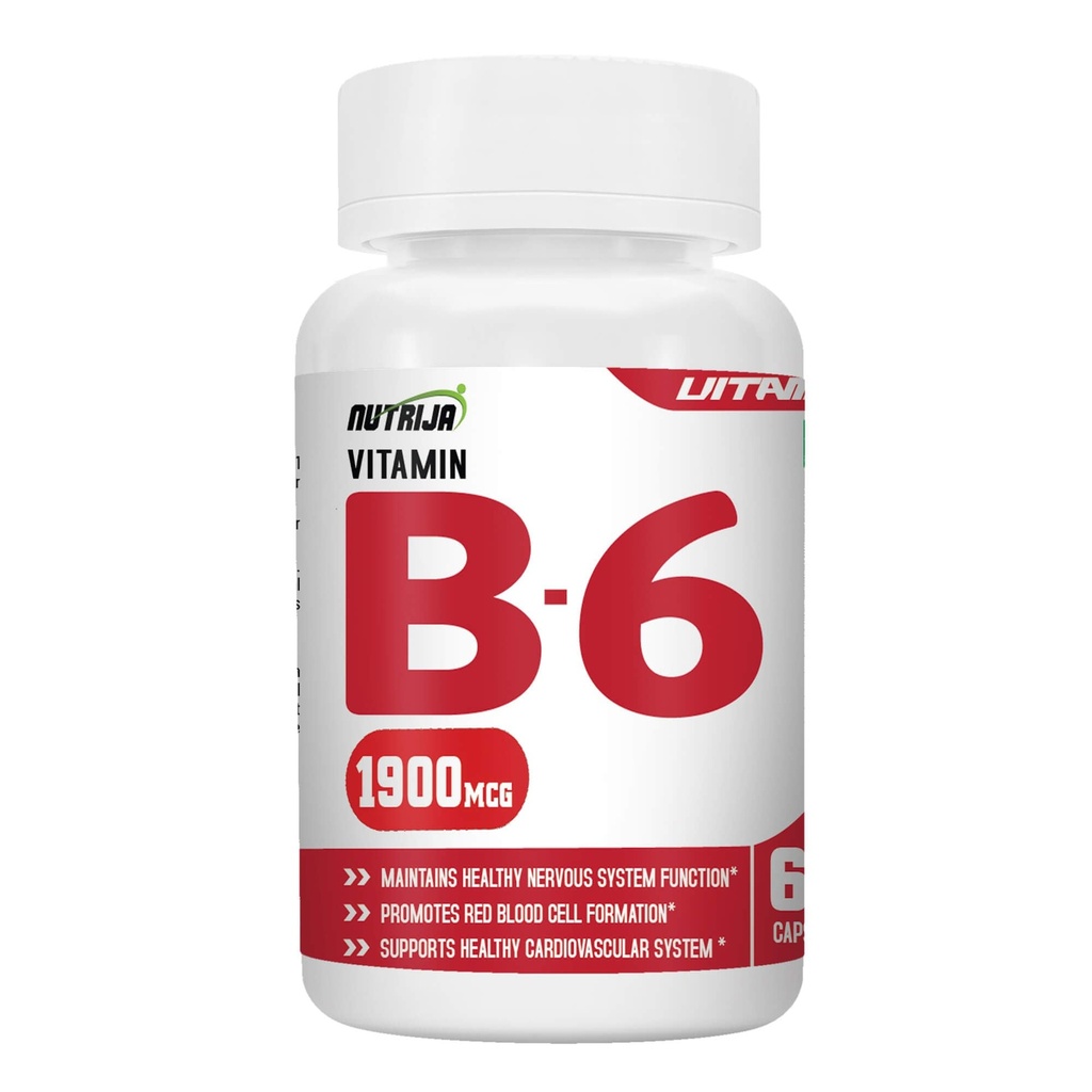 Capsules de vitamine B6 (60 Capsules)