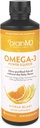 BRAINMD Dr Amen Omega-3 Power Squeeze, Citrus Blast - 16.8 oz - Supports Cardiovascular, Brain & Immune System Health - Gluten Free - 30 Servings
