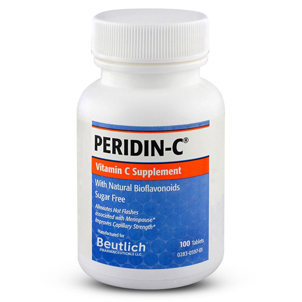 Comprimés de vitamine C péridin-C 100 comprimés (paquet de 2)