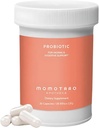 MOMOTARO APOTHECA Probiotiques organiques pour les femmes supplément vaginal et digestif, 25 milliards CFU - Prébiotiques et Lactobacillus suppléments de mélange - Féminine saine odor et flore vaginale - 30 capsules