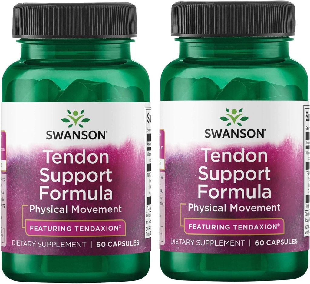 Swanson Ultra Tendon Formule de support - avec Tendaxion 60 Caps 2 Pack