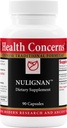 Préoccupations de santé NuLignan – Supplément de soulagement de la ménopause et d'équilibre hormonal – Soutien cardiovasculaire et œstrogène – Supplément à base de plantes chinoises pour les hommes et les femmes – Santé des os et du coeur – 90 capsules