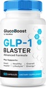 GlucoBoost Capsules, GlucoBoost officiel GLP-1 Booster, toute la formule naturelle pour maintenir des niveaux stables en santé, le soutien du sang Premium Vitamines, Gluco Boost Review (60 capsules)