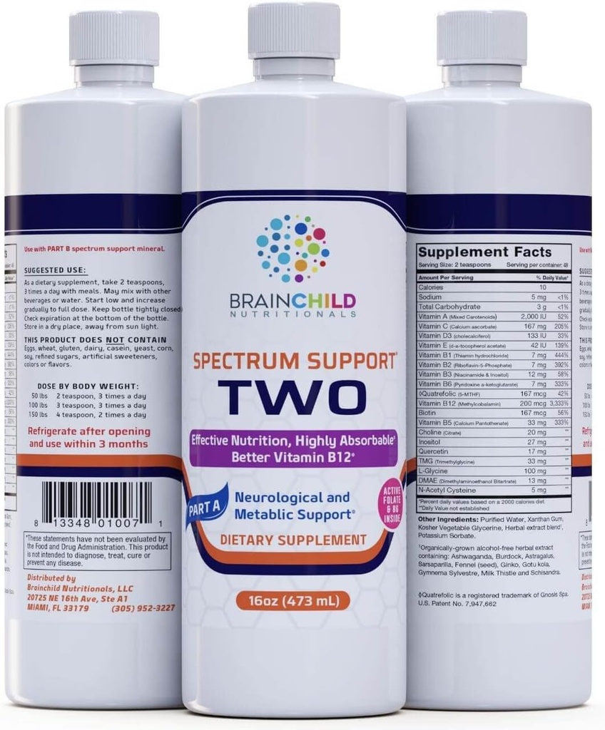 BrainChild Nutritionals Spectrum Support II P5P 16oz
