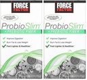 Facteur de force ProbioSlim + supplément de perte de poids de fibre prébiotique pour les femmes et les hommes, probiotique et prébiotique soutien de la santé digestive avec extrait de thé vert et fibre de musc de Psyllium, 120 capsules