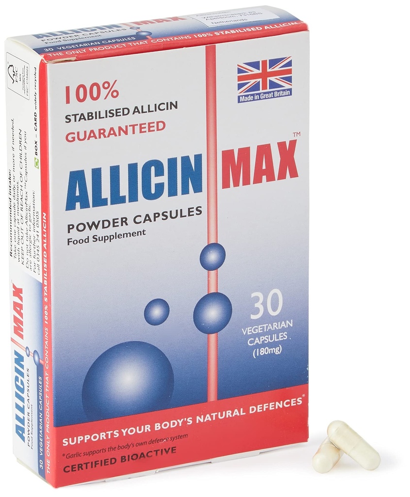 Allicine Max 30 Caps Vég.