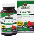 Nature's Answer Cayenne Pepper Powder Capsule Supplement, 90-Count.
