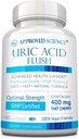 Flush d'acide Urique Science® approuvé avec acide folique et cerise de tart - 60 capsules - 1 mois d'approvisionnement