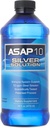 American Biotech Labs - ASAP 10 Silver Solution - Immune System Support, 10 ppm Silver Solution Dietary Supplément - 16 fl. oz.