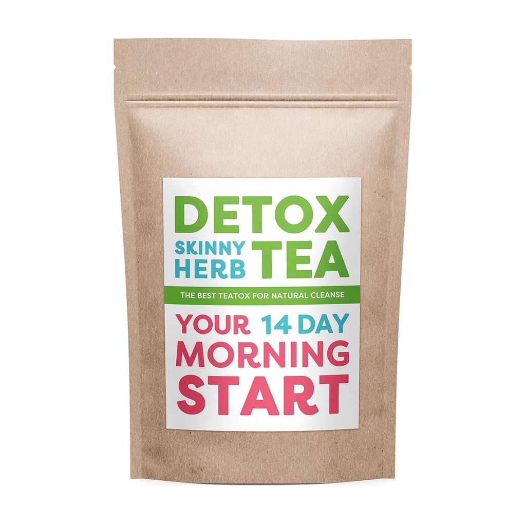 14 Morning Start Tea : Detox Skinny Herb Tea - 100% NATURAL