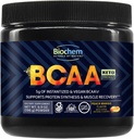 Biochem BCAA Powder Peach Mango 5g – 30 portions Supplément pour la récupération musculaire, la synthèse protéique et l'hydratation
