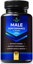 Blue Vigor Max Pills pour hommes, formule tout-naturelle pour la condition physique masculine et l'endurance, capsules Premium pour la nutrition quotidienne, la performance et l'énergie, supplément officiel pour l'homme (60 capsules)