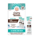 GuruNanda PreMixed Saline Packets for Nasal Rinse (120 Count), Tous les packets Sinus Rinse naturels pour aider avec les allergies et le soulagement de la congestion, 0.08oz Chaque