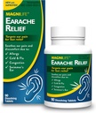 MagniLife Earache Relief, Soulagement naturel à action rapide pour les plongeurs Ear, Douleur et Désappointement des Allergies, Froide et Grippe - 90 comprimés rapidement dissous