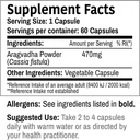 DR WAKDE'S Aragwadha Capsules (Cassia Fistula, 60 Veg Caps, supplément à base de plantes, ayurvédique, tous naturels, végétaliens)