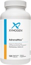 XYMOGEN AdrenaMax - L-Tyrosine + N-acétyl-L-Cysteine Supplément NAC - Soutien à l'humeur, au focus, à l'alerte et à la production de neurotransmetteurs - Aide au maintien de niveaux sains de dopamine (120 capsules)