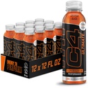 Cellucor C4 Ultimate Non-Carbonated Zero Sugar Energy Drink, Pre Workout Drink + Beta Alanine, 12 Fl Oz (paquet de 12)