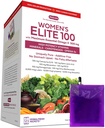 ANDREW MOINSMAN Multivitamine - femmes Elite-100 avec maximum essentiel Omega-3 500 mg 120 Packets - 40+ Potentiels, vitamines essentielles, minéraux, phytonutriments et caroténoïdes. Aucun additif