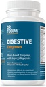 Dr Tobias Enzymes digestifs avec Amylase, Bromelain, Lipase, Lactase, Protease, Papaine et plus, Supplément de digestion avec 18 Enzymes pour la digestion et la santé Gut, 30 Capsules, 15 portions