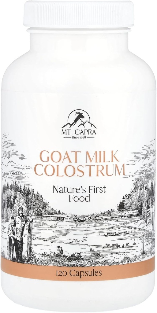 Capra Colostrum - 120 gélules par Mt. Capra