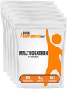 BulkSupplements.com Poudre de maltodextrine - Supplément de maltodextrine pour stimuler l'énergie, grade alimentaire - Sans aromatisants et sans gluten, 30g par portion, 1kg (2,2 lbs) (paquet de 1)