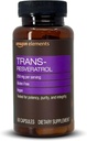 Éléments Trans-resvératrol, 250 mg, 60 capsules, 2 mois d'approvisionnement, végétalien