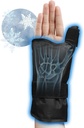Wrist Ice Pack Wrap, Gel Compression Support, Flexible Hot & Cold Brace pour blessures à la main réutilisables, Rheumatoid, Tendinitis, Gonflement, Carpal Tunnel, Arthritis, Cold Pack pour la douleur et la thérapie musculaire