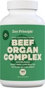 Zen Principe Supplément pour organes de boeuf gras – foie, coeur, rein, pancréas, rate, intestinale et trépe/stomach – herbe-feed et herbacé sur les pâturages naturels de la Nouvelle-Zélande