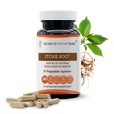 Secrets de la racine de pierre de Tribe 60 Capsules, 1000 mg, Racine de pierre d'élevage responsable (Collinsonia Canadensis) Racine séchée (60 Capsules)