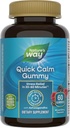 Nature's Way Quick Calm Gummies, L-Theanine for Relaxation*, Fast-Acting, Stress Relief from L-Theanine Dans les 30-60 minutes*, avec Ashwagandha, Végétarien, Mixed Berry Flavored, 60 Gummies