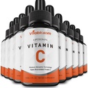 Vitamine liposomique C 2000mg Liquide pour adultes, haute absorption VIT C, Maximiser la vitamine C, Bon pour le système immunitaire et antioxydant, 60ML (10 bouteilles)