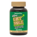 NaturesPlus Ultra GHT Homme à libération prolongée Comprimés bicouches - 90 suppléments végétariens - force maximale Testostérone naturelle et croissance humaine Hormone Boost-Sans gluten - 30 portions