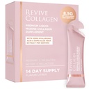 Revive Collagen Premium 8 500mg Suppléments de collagène marin hydrolysé Boissons avec l'acide hyaluronique ajouté & Aloe Vera pour une peau, cheveux, ongles et articulations sains