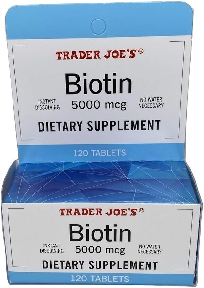 Trader Joe's Biotin 5000 mcg Complément alimentaire
